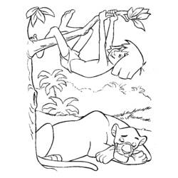 Disegno da colorare: Il libro della giungla (Film animati) #130163 - Pagine da Colorare Stampabili Gratuite
