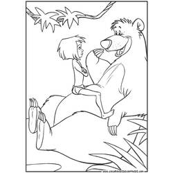 Disegno da colorare: Il libro della giungla (Film animati) #130166 - Pagine da Colorare Stampabili Gratuite