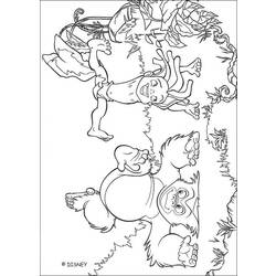 Disegno da colorare: Il libro della giungla (Film animati) #130170 - Pagine da Colorare Stampabili Gratuite