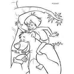 Disegno da colorare: Il libro della giungla (Film animati) #130271 - Pagine da Colorare Stampabili Gratuite