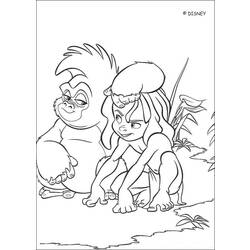 Disegno da colorare: Il libro della giungla (Film animati) #130276 - Pagine da Colorare Stampabili Gratuite