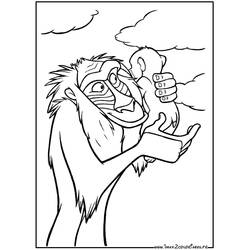 Disegno da colorare: Il Re Leone (Film animati) #73624 - Pagine da Colorare Stampabili Gratuite