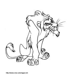 Disegno da colorare: Il Re Leone (Film animati) #73884 - Pagine da Colorare Stampabili Gratuite