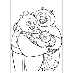 Disegno da colorare: kung fu panda (Film animati) #73351 - Pagine da Colorare Stampabili Gratuite