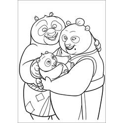 Disegno da colorare: kung fu panda (Film animati) #73412 - Pagine da Colorare Stampabili Gratuite