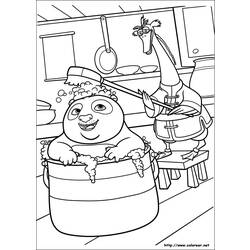 Disegno da colorare: kung fu panda (Film animati) #73449 - Pagine da Colorare Stampabili Gratuite