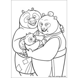 Disegno da colorare: kung fu panda (Film animati) #73462 - Pagine da Colorare Stampabili Gratuite