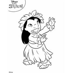 Disegno da colorare: Lillo & Stitch (Film animati) #44828 - Pagine da Colorare Stampabili Gratuite