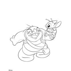 Disegno da colorare: Lillo & Stitch (Film animati) #44873 - Pagine da Colorare Stampabili Gratuite
