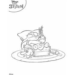 Disegno da colorare: Lillo & Stitch (Film animati) #44882 - Pagine da Colorare Stampabili Gratuite