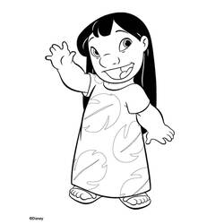 Disegno da colorare: Lillo & Stitch (Film animati) #44891 - Pagine da Colorare Stampabili Gratuite