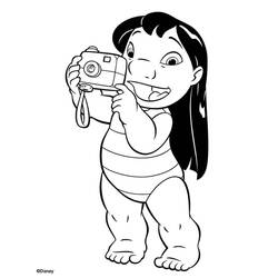 Disegno da colorare: Lillo & Stitch (Film animati) #44899 - Pagine da Colorare Stampabili Gratuite