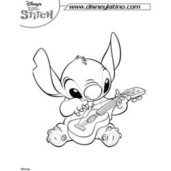 Disegno da colorare: Lillo & Stitch (Film animati) #44908 - Pagine da Colorare Stampabili Gratuite