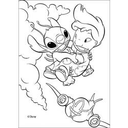 Disegno da colorare: Lillo & Stitch (Film animati) #44915 - Pagine da Colorare Stampabili Gratuite