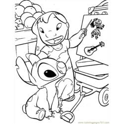 Disegno da colorare: Lillo & Stitch (Film animati) #44919 - Pagine da Colorare Stampabili Gratuite