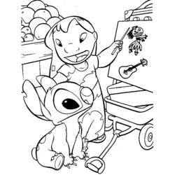 Disegno da colorare: Lillo & Stitch (Film animati) #44932 - Pagine da Colorare Stampabili Gratuite