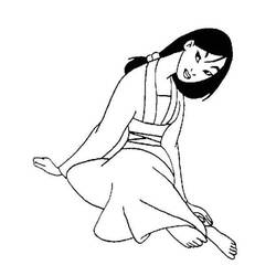 Disegno da colorare: Mulan (Film animati) #133619 - Pagine da Colorare Stampabili Gratuite