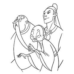 Disegno da colorare: Mulan (Film animati) #133657 - Pagine da Colorare Stampabili Gratuite