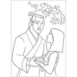 Disegno da colorare: Mulan (Film animati) #133675 - Pagine da Colorare Stampabili Gratuite