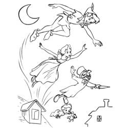 Disegno da colorare: Peter Pan (Film animati) #128825 - Pagine da Colorare Stampabili Gratuite