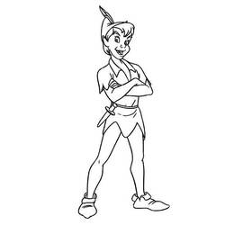 Disegno da colorare: Peter Pan (Film animati) #128826 - Pagine da Colorare Stampabili Gratuite