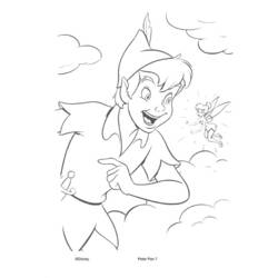 Disegno da colorare: Peter Pan (Film animati) #128831 - Pagine da Colorare Stampabili Gratuite