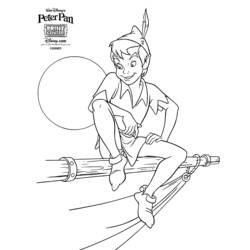 Disegno da colorare: Peter Pan (Film animati) #128832 - Pagine da Colorare Stampabili Gratuite