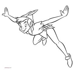 Disegno da colorare: Peter Pan (Film animati) #128854 - Pagine da Colorare Stampabili Gratuite