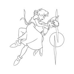 Disegno da colorare: Peter Pan (Film animati) #128857 - Pagine da Colorare Stampabili Gratuite