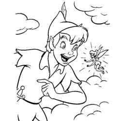 Disegno da colorare: Peter Pan (Film animati) #128861 - Pagine da Colorare Stampabili Gratuite