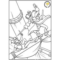 Disegno da colorare: Peter Pan (Film animati) #128864 - Pagine da Colorare Stampabili Gratuite
