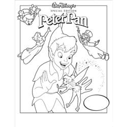 Disegno da colorare: Peter Pan (Film animati) #128872 - Pagine da Colorare Stampabili Gratuite