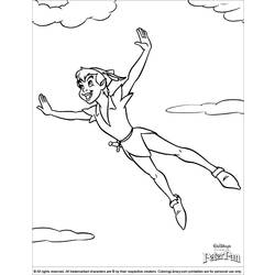 Disegno da colorare: Peter Pan (Film animati) #128896 - Pagine da Colorare Stampabili Gratuite