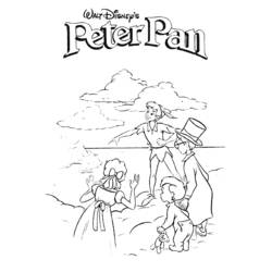 Disegno da colorare: Peter Pan (Film animati) #128908 - Pagine da Colorare Stampabili Gratuite