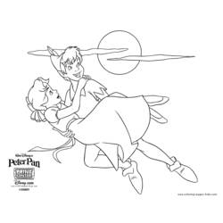 Disegno da colorare: Peter Pan (Film animati) #128915 - Pagine da Colorare Stampabili Gratuite