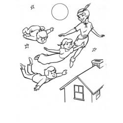 Disegno da colorare: Peter Pan (Film animati) #128941 - Pagine da Colorare Stampabili Gratuite