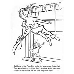Disegno da colorare: Peter Pan (Film animati) #128948 - Pagine da Colorare Stampabili Gratuite