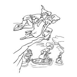 Disegno da colorare: Peter Pan (Film animati) #128998 - Pagine da Colorare Stampabili Gratuite