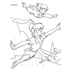 Disegno da colorare: Peter Pan (Film animati) #129026 - Pagine da Colorare Stampabili Gratuite