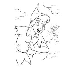 Disegno da colorare: Peter Pan (Film animati) #129059 - Pagine da Colorare Stampabili Gratuite