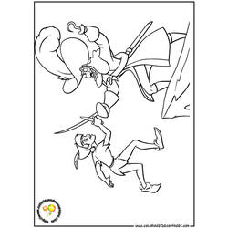 Disegno da colorare: Peter Pan (Film animati) #129078 - Pagine da Colorare Stampabili Gratuite