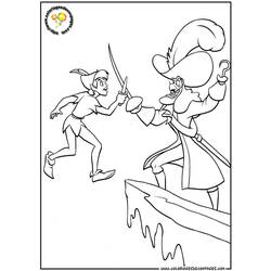 Disegno da colorare: Peter Pan (Film animati) #129081 - Pagine da Colorare Stampabili Gratuite