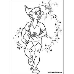 Disegno da colorare: Peter Pan (Film animati) #129097 - Pagine da Colorare Stampabili Gratuite