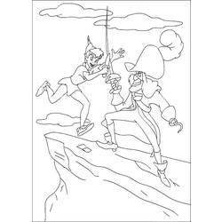 Disegno da colorare: Peter Pan (Film animati) #129155 - Pagine da Colorare Stampabili Gratuite