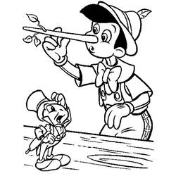 Disegno da colorare: Pinocchio (Film animati) #132252 - Pagine da Colorare Stampabili Gratuite