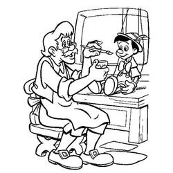 Disegno da colorare: Pinocchio (Film animati) #132271 - Pagine da Colorare Stampabili Gratuite