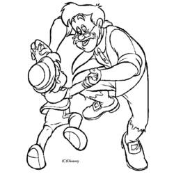 Disegno da colorare: Pinocchio (Film animati) #132273 - Pagine da Colorare Stampabili Gratuite