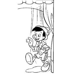 Disegno da colorare: Pinocchio (Film animati) #132286 - Pagine da Colorare Stampabili Gratuite
