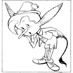 Disegno da colorare: Pinocchio (Film animati) #132288 - Pagine da Colorare Stampabili Gratuite