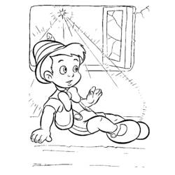Disegno da colorare: Pinocchio (Film animati) #132297 - Pagine da Colorare Stampabili Gratuite